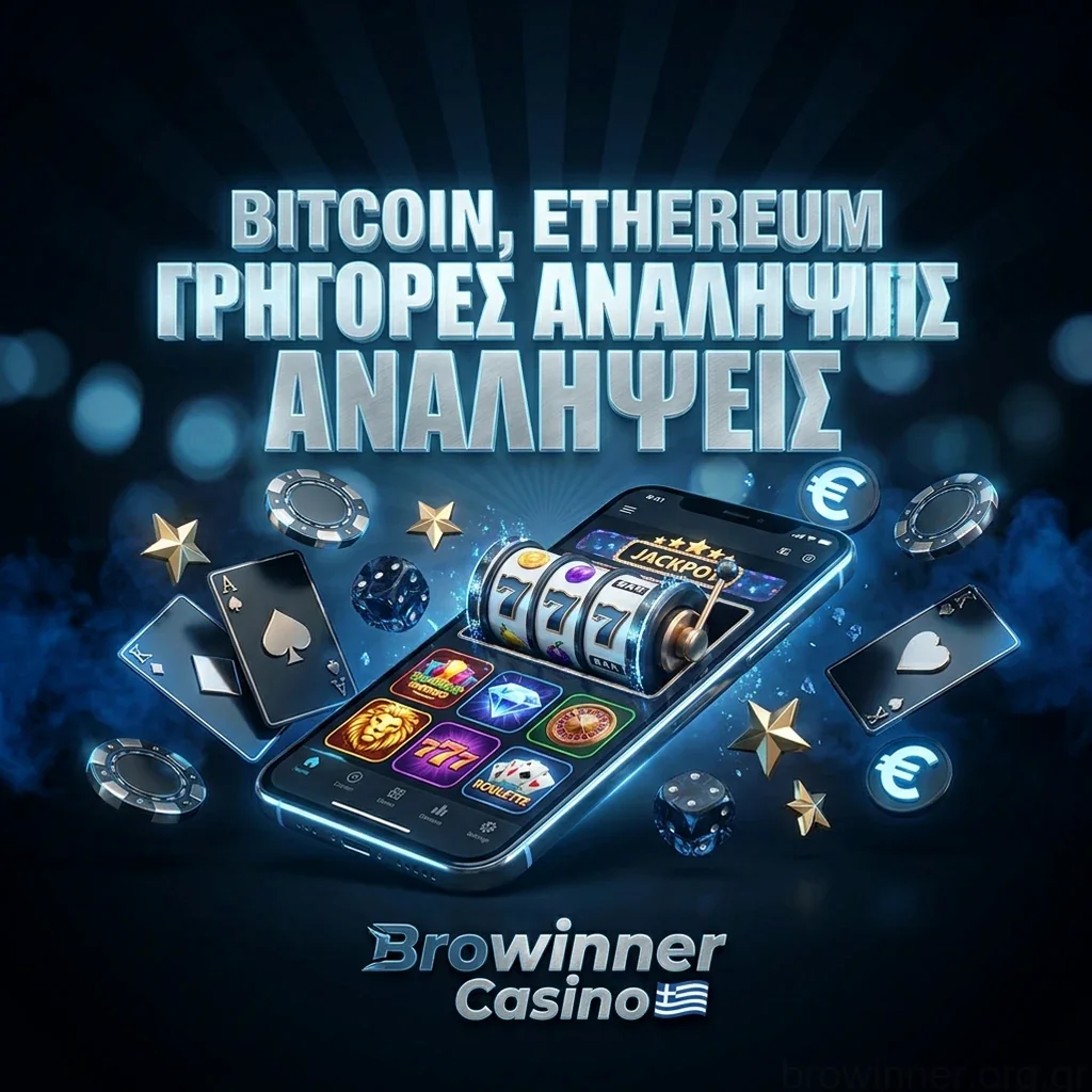 BITCOIN, ETHEREUMΓΡΗΓΟΡΕΣ ΑΝΑΛΗΨΕΙΣ